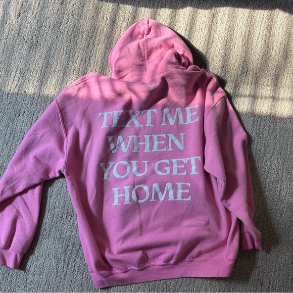Lonely Ghost Vibrant Pink Hoodie - Picture 2 of 2